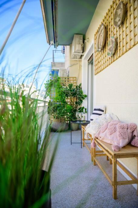 Boho Luxury 2 Bedroom Apartment, Acropolis Museum View Атина Екстериор снимка
